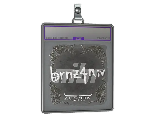 Sticker Slab | brnz4n (Foil) | Austin 2025