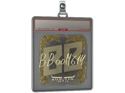 Sticker Slab | Boombl4 (Gold) | Austin 2025