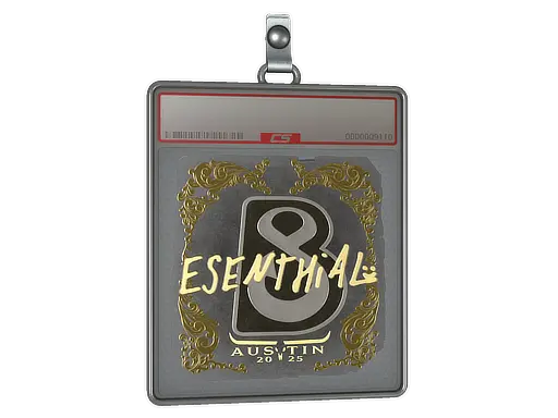 Sticker Slab | esenthial (Gold) | Austin 2025