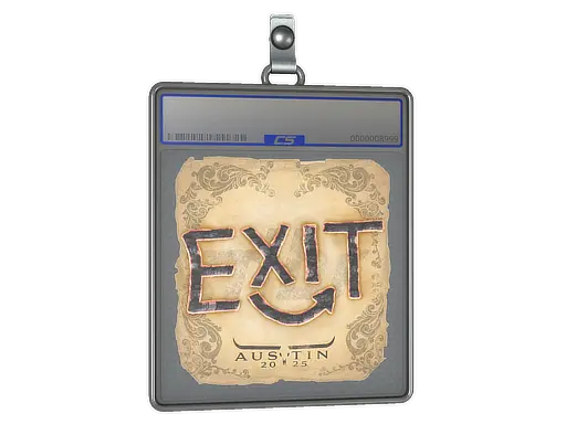 Sticker Slab | exit | Austin 2025