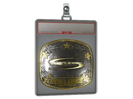 Sticker Slab | Complexity Gaming (Gold) | Austin 2025
