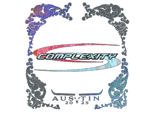 Sticker | Complexity Gaming (Holo) | Austin 2025
