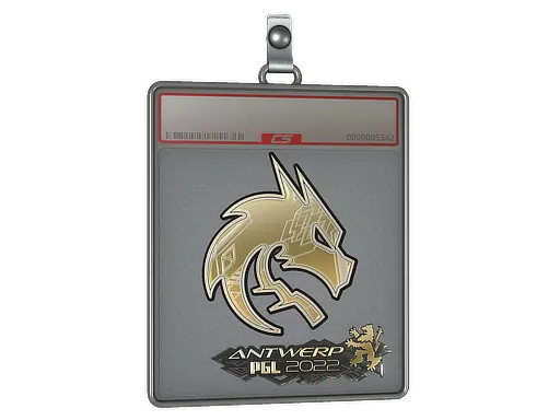 Sticker Slab | Team Spirit (Gold) | Antwerp 2022