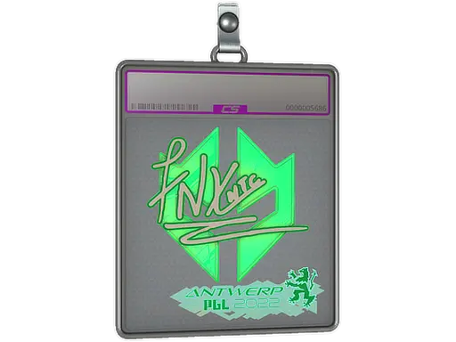 Sticker Slab | fnx (Holo) | Antwerp 2022