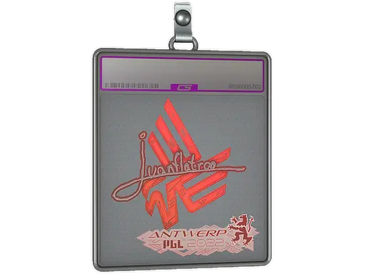 Sticker Slab | juanflatroo (Holo) | Antwerp 2022