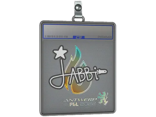 Sticker Slab | jabbi | Antwerp 2022
