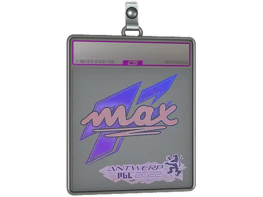 Sticker Slab | max (Holo) | Antwerp 2022