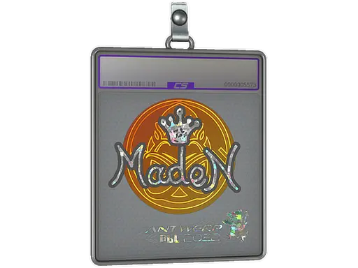Sticker Slab | maden (Glitter) | Antwerp 2022