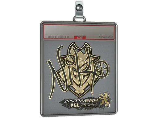 Sticker Slab | NiKo (Gold) | Antwerp 2022