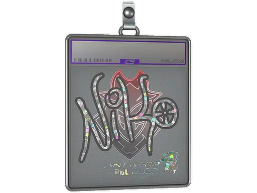 Sticker Slab | NiKo (Glitter) | Antwerp 2022