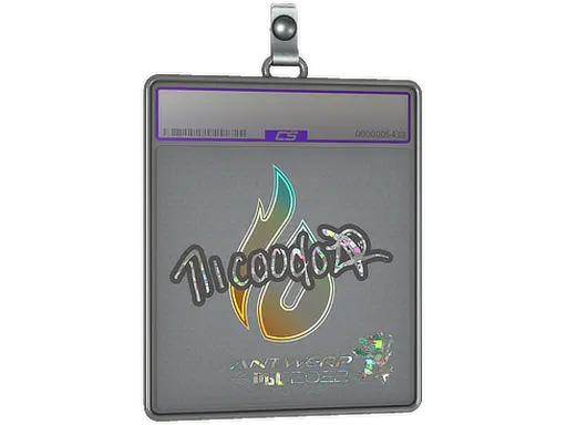 Sticker Slab | nicoodoz (Glitter) | Antwerp 2022