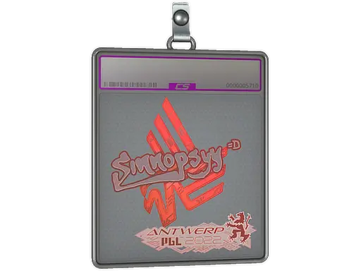 Sticker Slab | sinnopsyy (Holo) | Antwerp 2022