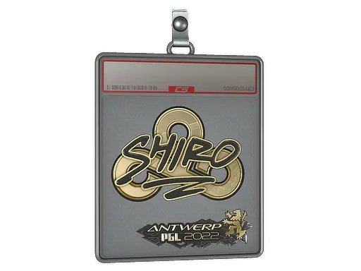 Sticker Slab | sh1ro (Gold) | Antwerp 2022