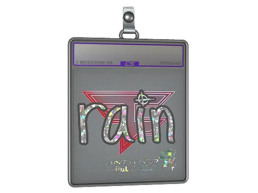 Sticker Slab | rain (Glitter) | Antwerp 2022