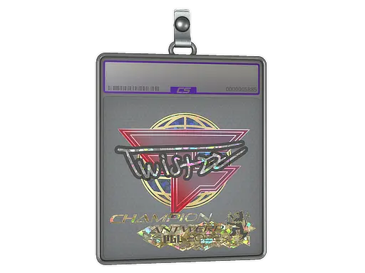 Sticker Slab | Twistzz (Glitter, Champion) | Antwerp 2022