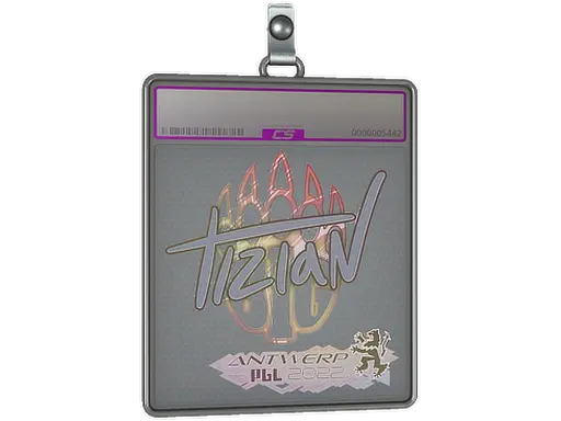 Sticker Slab | tiziaN (Holo) | Antwerp 2022
