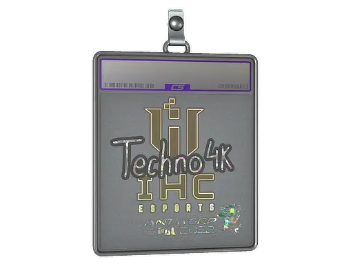 Sticker Slab | Techno4K (Glitter) | Antwerp 2022