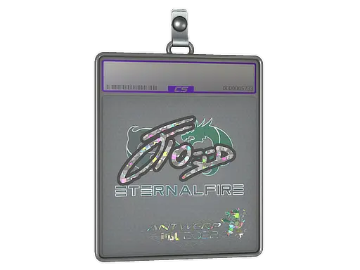 Sticker Slab | xfl0ud (Glitter) | Antwerp 2022
