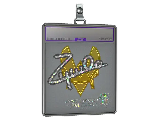Sticker Slab | ZywOo (Glitter) | Antwerp 2022