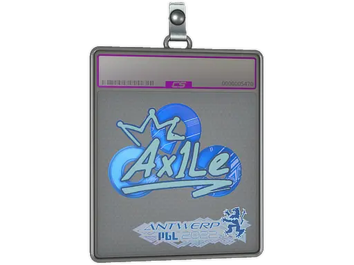 Sticker Slab | Ax1Le (Holo) | Antwerp 2022