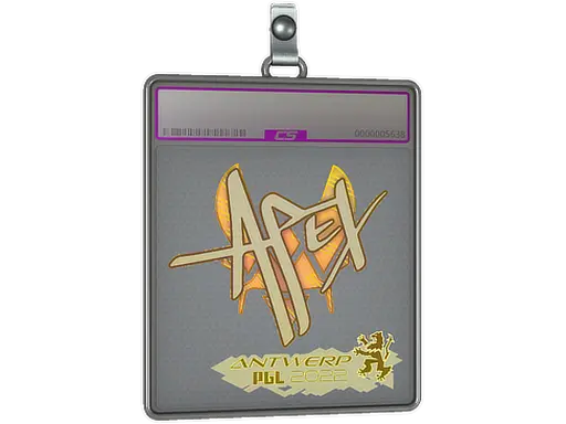 Sticker Slab | apEX (Holo) | Antwerp 2022