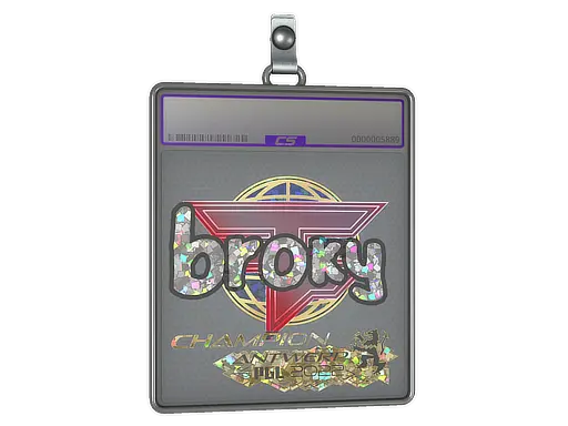 Sticker Slab | broky (Glitter, Champion) | Antwerp 2022