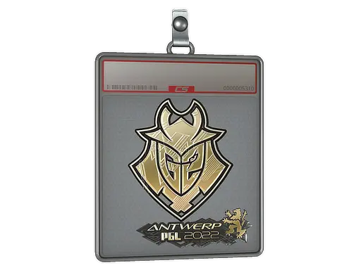 Sticker Slab | G2 Esports (Gold) | Antwerp 2022