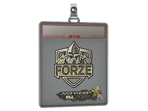Sticker Slab | forZe eSports (Gold) | Antwerp 2022