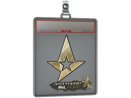 Sticker Slab | Astralis (Gold) | Antwerp 2022