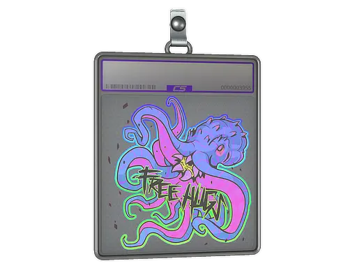 Sticker Slab | Free Hugs (Holo)