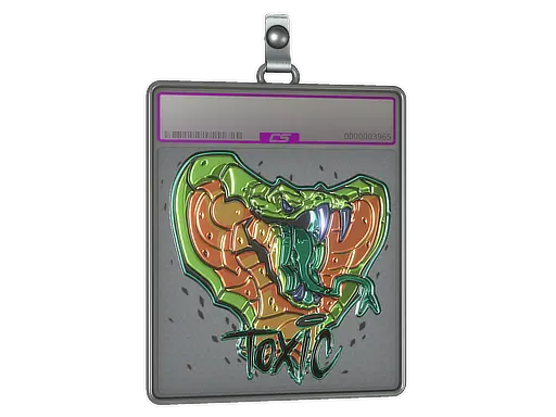 Sticker Slab | Toxic (Foil)