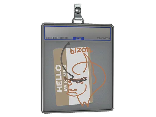 Sticker Slab | Hello PP-Bizon