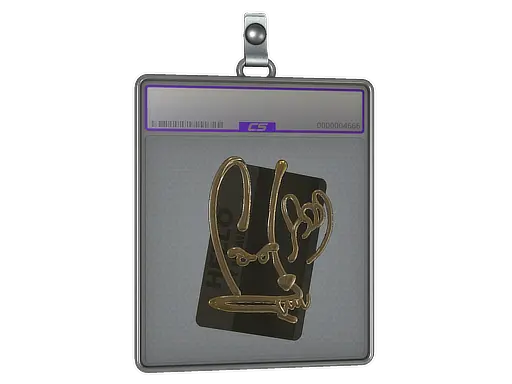 Sticker Slab | Hello M4A4 (Gold)
