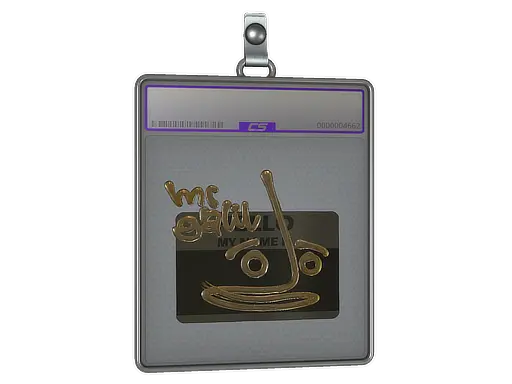 Sticker Slab | Hello Galil AR (Gold)