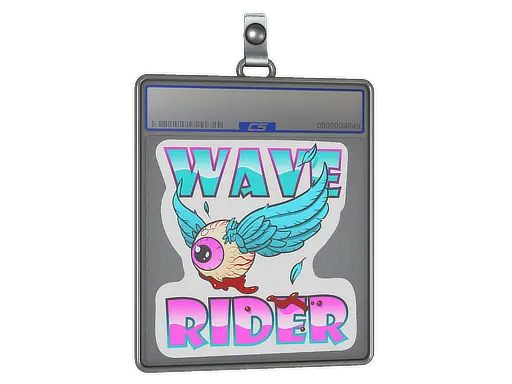 Sticker Slab | Miami Wave Rider
