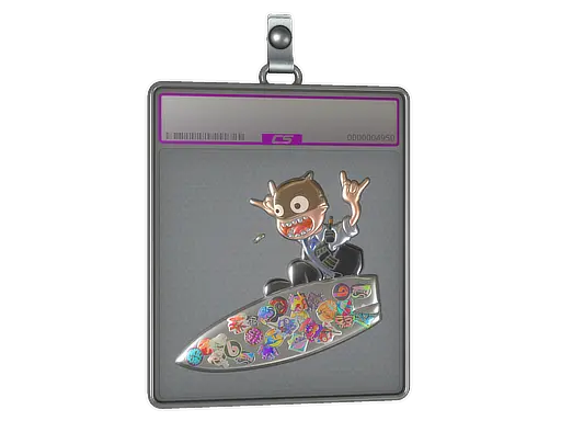 Sticker Slab | Sticker Bomb Surf K (Foil)