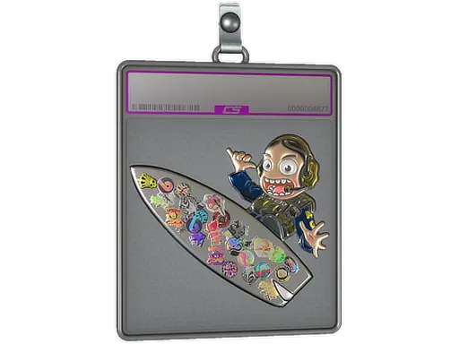 Sticker Slab | Sticker Bomb Surf Ava (Foil)
