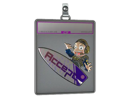 Sticker Slab | Akihabara Accept Surf Ava (Foil)