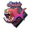 Pink Jaggyfish