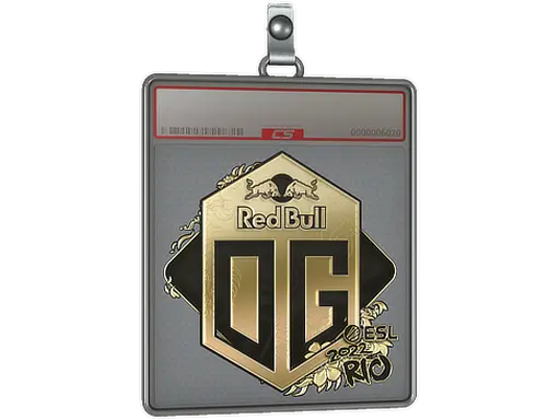 Sticker Slab | OG (Gold) | Rio 2022