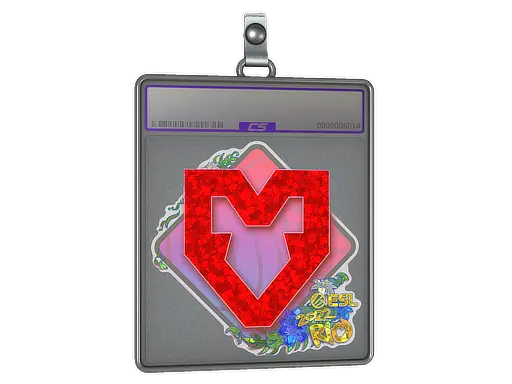 Sticker Slab | MOUZ (Glitter) | Rio 2022