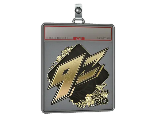 Sticker Slab | 9z Team (Gold) | Rio 2022