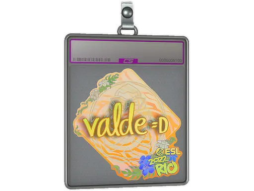 Sticker Slab | v4lde (Holo) | Rio 2022