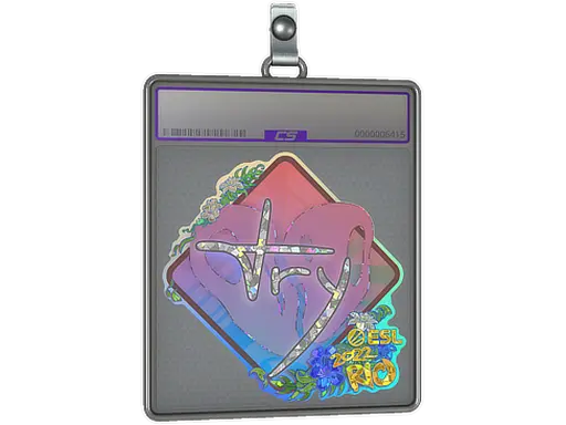 Sticker Slab | TRY (Glitter) | Rio 2022