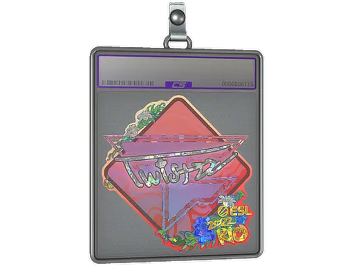 Sticker Slab | Twistzz (Glitter) | Rio 2022