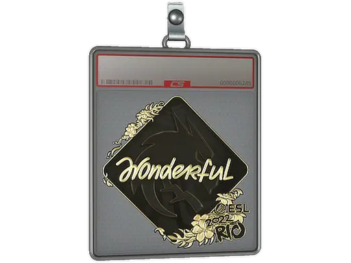 Sticker Slab | w0nderful (Gold) | Rio 2022