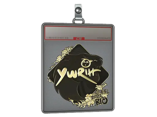 Sticker Slab | yuurih (Gold) | Rio 2022