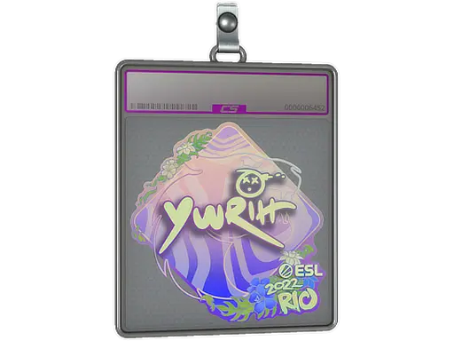 Sticker Slab | yuurih (Holo) | Rio 2022