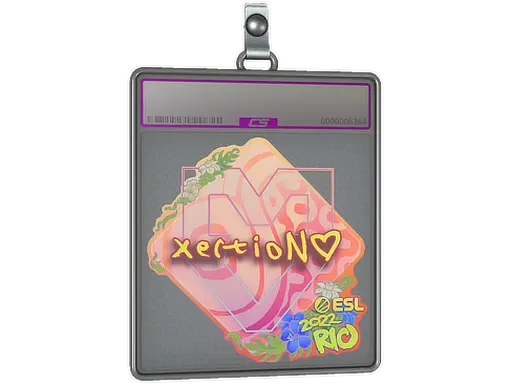 Sticker Slab | xertioN (Holo) | Rio 2022