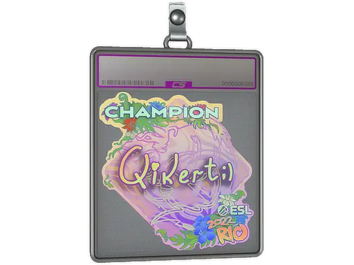 Sticker Slab | qikert (Holo, Champion) | Rio 2022
